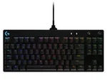 Logitech G G PRO, Kabelgebunden, USB, Mechanischer Switch, QWERTY, RGB-LED, Schwarz -