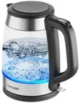 Concept RK4150 GLASKESSEL 1,7 L - Schwarz/Silber