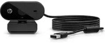 HP 320 - Webcam - Farbe - 1920 x 1080 - USB - Schwarz