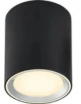 Nordlux Fallon, Rund, Decke/Wand, Oberfl&auml;chenmontiert, Schwarz, Stahl, Haus, Metall