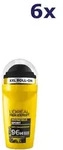 6x L'Oreal Men Expert Invincible Sport Deodorant Roller 50 ml