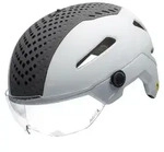 Bell Annex Shield Mips Fahrradhelm Farbe: Grau, Gr&ouml;sse: S (52-56) - Wei&szlig;