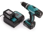 Makita DHP453SFE, Handbohrmaschine, Ohne Schl&uuml;ssel, Schwarz, Blau, 1,3 cm, 3,6 cm,