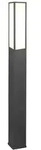 LED-Au&szlig;enstehleuchte - Wei&szlig; - Aluminium - Kunststoff - H 155 cm - f&uuml;r den