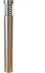 Au&szlig;enleuchte &Oslash;100x1000mm Edelstahl IP44 - Silber