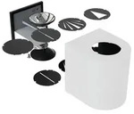 Nordlux Canto 2, Oberfl&auml;che, 2 Gl&uuml;hbirne(n), 2700 K, IP44, Messing - Gold