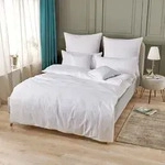 Traumschlaf Hotelbettw&auml;sche koch und chlorfest wei&szlig; 140x200 cm + 70x90 cm - Wei&szlig;