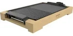 Cecotec Tasty&Grill 2000, Aluminium, Bambus, Schwarz, 375 x 245 mm, 2000 W, 220 - 240