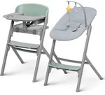 Kinderkraft LIVY 4-in-1 - Kinderhochstuhl mit Babyliege - verstellbarer Sitz &