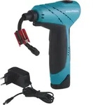 EASYmaxx Akku-Handkompressor mit LED-Beleuchtung - blau/schwarz