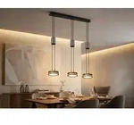 Trio Leuchten LED Pendelleuchte Franklin 326510342, Metall Anthrazit, inkl. 2x...