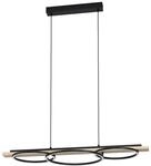 Led-H&auml;ngeleuchte 2X12W 3000K Schwarz Eglo Boyal
