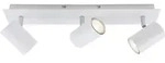 Deckenlampe schwenkbar, GU10 Fassung, max. 40 Watt, Deckenstrahler 3-flammig,