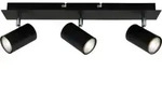 Deckenlampe schwenkbar, GU10 Fassung, max. 40 Watt, Deckenstrahler 3-flammig,