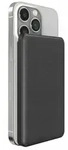 mophie snap+ juice pack mini, 5000 mAh, Kabelloses Aufladen, Schwarz - Schwarz