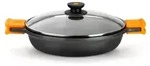 BRA Efficient A270516, Auflaufform, Rund, Aluminium-Guss, Keramik, Halogen,