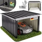 GARDEBRUK&reg; M&auml;hroboter Garage Metall Wetterbest&auml;ndig Kabelf&uuml;hrung 4x Erdanker