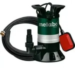 Metabo Set Schmutzwasser-Tauchpumpe PS 7500 S, mit Ablauf-Garnitur mit Armaturen