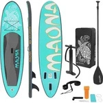 ECD Germany Aufblasbares Stand Up Paddle Board Maona, 308x78x10 cm, T&uuml;rkis, PVC, bis