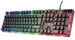 Trust GXT 835 Azor, Kabelgebunden, USB, Membran Key Switch, QWERTY, LED, Schwarz -