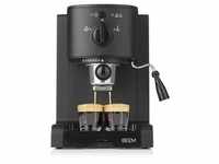 BEEM ESPRESSO PERFECT Espresso-Siebträgermaschine Deep Black Matt Edition