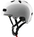 Cratoni Kinderhelm C-Mate jr wei&szlig; gl&auml;nzend S/M 54 bis 58cm - Wei&szlig;