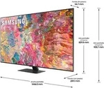 Samsung Q80B 65 Zoll QLED Smart TV 65Q80B (2022), HDR, Wlan, Triple-Tuner -