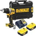 DeWalt DCD800P2T-QW Akku-Bohrmaschine 13mm 90Nm 2000U/min 2x5Ah 18V Li-Ion - Gelb
