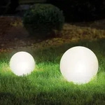 esotec Solarkugeln SIENA 2er-Set ⌀=20 und 30 cm LED-Gartenkugel outdoor 102894