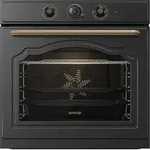 Gorenje BOS67371CLB Einbau-Backofen, Gro&szlig;, Elektrischer Ofen, 77 l, 2300 W, 77 l,