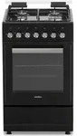 Simfer FS 5031-1 Schwarz, 50 cm Standherd, Gaskochfeld mit Elektro-Backofen, 48 Liter Simfer FS 5031-1 Schwarz, 50 cm Standherd, Gaskochfeld mit Elektro-Backofen, 48 Liter