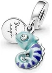 Pandora Charm Anh&auml;nger 791676C01 Colour Changing Chameleon Silber farbe...
