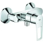 GROHE Einhebel-Brausebatterie BauLoop 23 Wandmontage eigensicher chrom - Silber