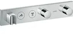 Thermostatmodul SHOWERSOLUTIONS SELECT 460/90 chrom chrom - Wei&szlig;