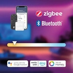EGLO connect.z Smart-Home LED Bad-Einbaustrahler Fueva-Z, ultra flach, &Oslash; 216 mm,