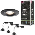 Paulmann LED Einbauleuchte Nova Mini Basisset starr - Schwarz