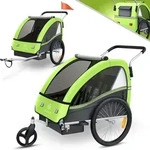 KESSER&reg; Kinderanh&auml;nger Fahrradanh&auml;nger Sport-RX 2 in 1 Joggerfunktion