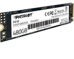 Patriot P310 480 GB, SSD, (PCIe 3.0 x4, NVMe 1.3, M.2 2280)