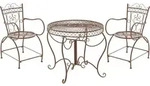CLP Sitzgruppe Sheela antik braun - Braun