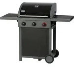 TrendLine Gasgrill Brooklyn 3 Brenner - Schwarz