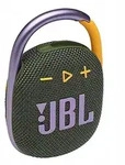 JBL CLIP 4 Bluetooth-Lautsprecher, 5 Watt RMS, wasserdichtes Geh&auml;use - Gr&uuml;n