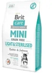 Brit Care Mini Light & Sterilised, Klein (5-10 kg), Kaninchen, Lachs, 2 kg