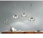Honsel LED Pendelleuchte LAVIN 3flammig - Silber