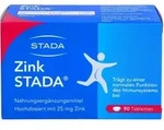 STADA Zink 25 mg Tabletten f&uuml;r eine normale Funktion des Immunsystems, 90 St.