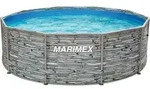 Marimex Florida Pool 3,05x0,91 m ohne Zubeh&ouml;r - Steinoptik - Grau