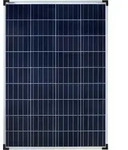 enjoy solar&reg; Solarpanel polykristallines Solarmodul 100W 12V, 158,75 mm...