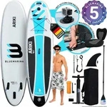 Bluemarina SUP Board Ariki | Stand Up Paddle - Aufblasbar mit Pumpe - Rucksack - 3