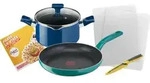 Chefclub By Tefal Pasta La Vista Kochgeschirr-Set | G804S4 | Pfanne 28 Cm, Kochtopf