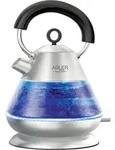 Adler AD 1282 Elektrischer Wasserkocher aus Glas 1,5 Litern, Beleuchteter Innenraum,