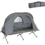 SoBuy OGS60 Feldbett mit Zelt Wurfzelt Feldbett 4in1-Zelt mit Campingliege...
